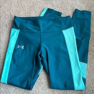 Like new Under Armour Teal Compression Leggings